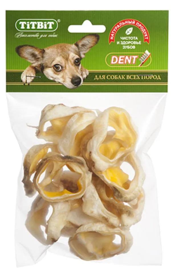 ТИТБИТ Ракушки говяжьи, 62 г