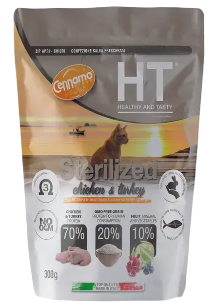 Cennamo HT Sterilized Cat (Курица, индейка)