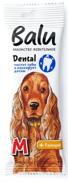 BALU Лакомство для собак Dental с кальцием
