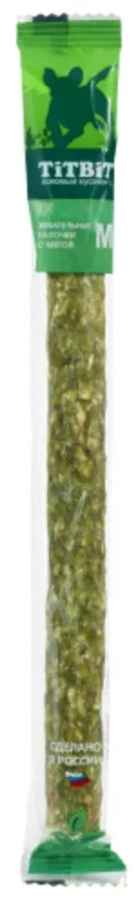 ТИТБИТ Жевательные палочки с мятой для собак
