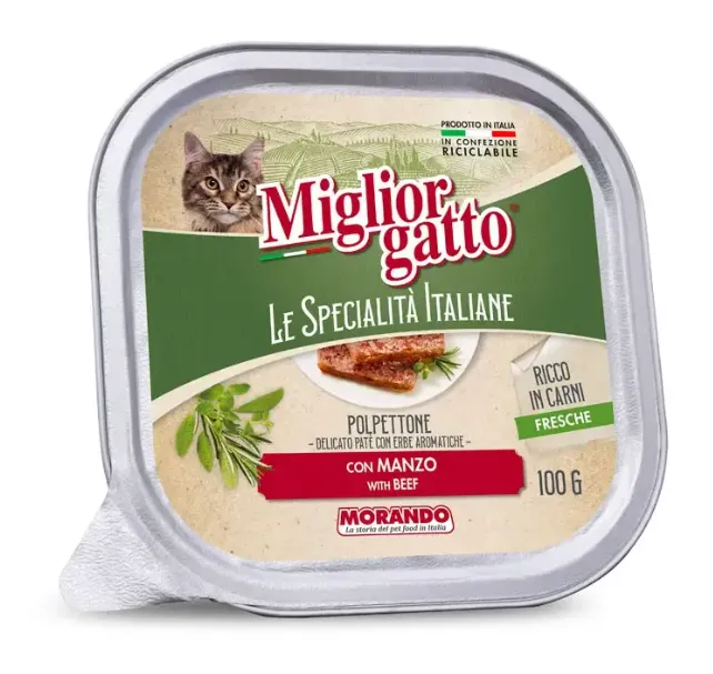 Miglior gatto Le Specialità Italiane Паштет с говядиной