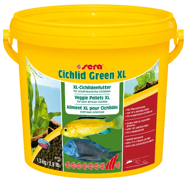 Sera Корм для цихлид "Cichlid Green" XL