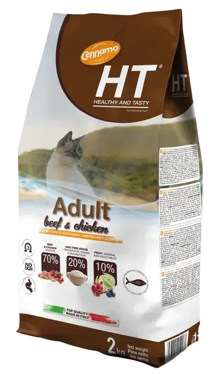 Cennamo HT Adult Cat (Говядина, курица)