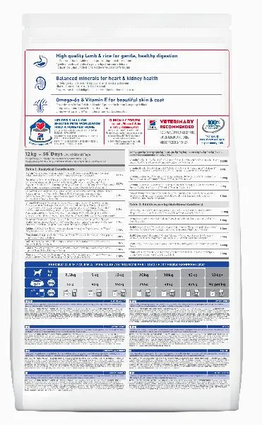 Корм Hill's Science Plan для средних пород старше 7 лет (ягненок, рис)