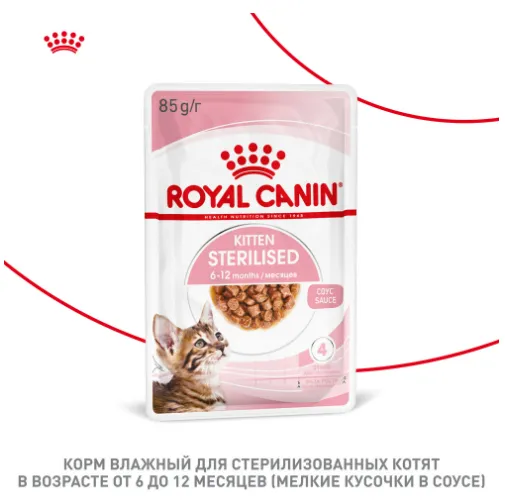 Royal Canin Kitten Sterilised (соус)