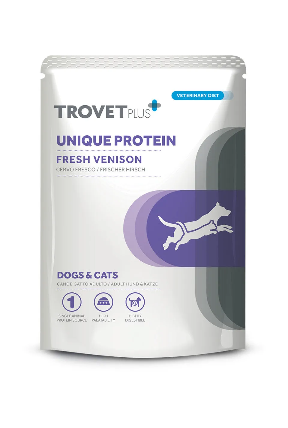 Trovet Plus Unique Protein Fresh (Оленина), 300 г