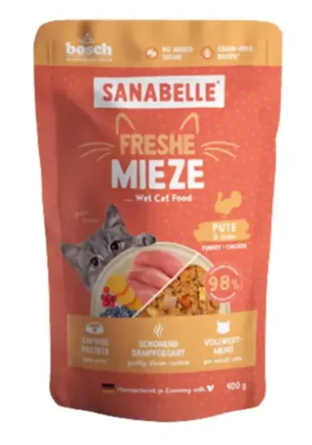 Sanabelle Freshe Mieze Топпинг (Индейка с курицей)