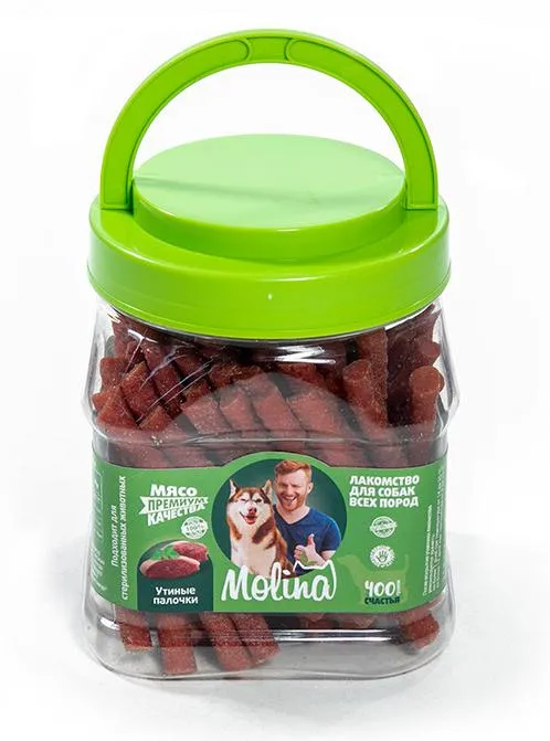 Molina Лакомство для собак Утиные палочки