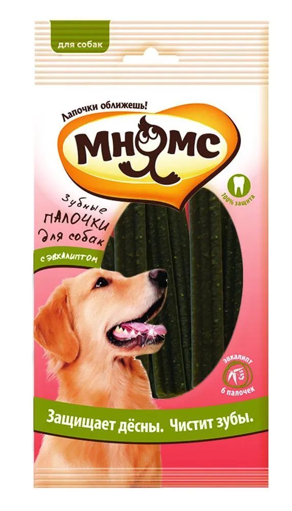 Мнямс Зубные палочки с эвкалиптом