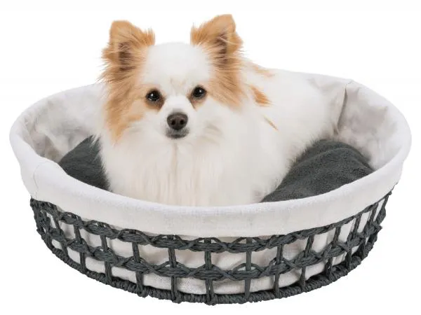 Корзина "Trixie" "Feira", серая/белая