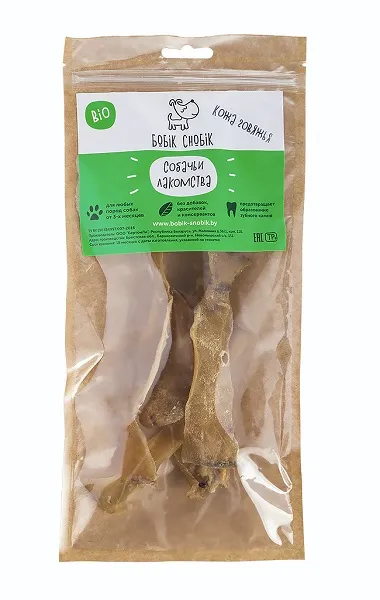 Бобик-Снобик кожа говяжья, 35 г