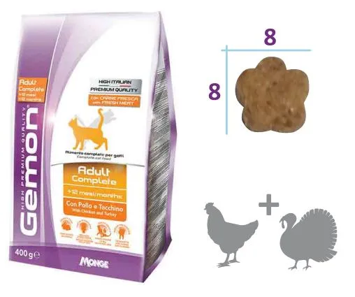 Gemon Cat Adult Complete (Курица, индейка)