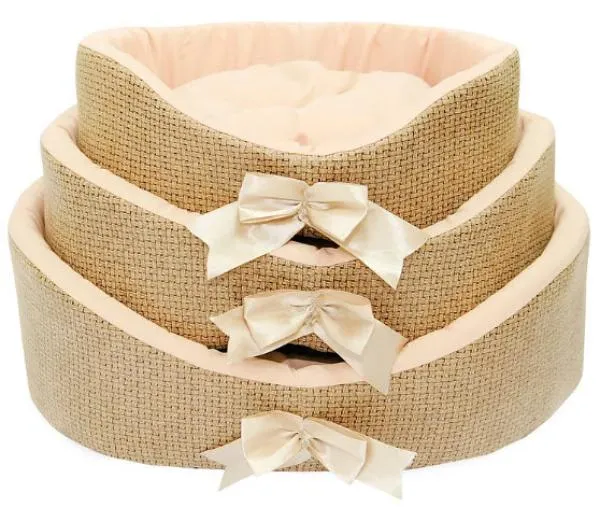 ДиАнКари Лежанка "Турецкий хлопок" (Плетенка)