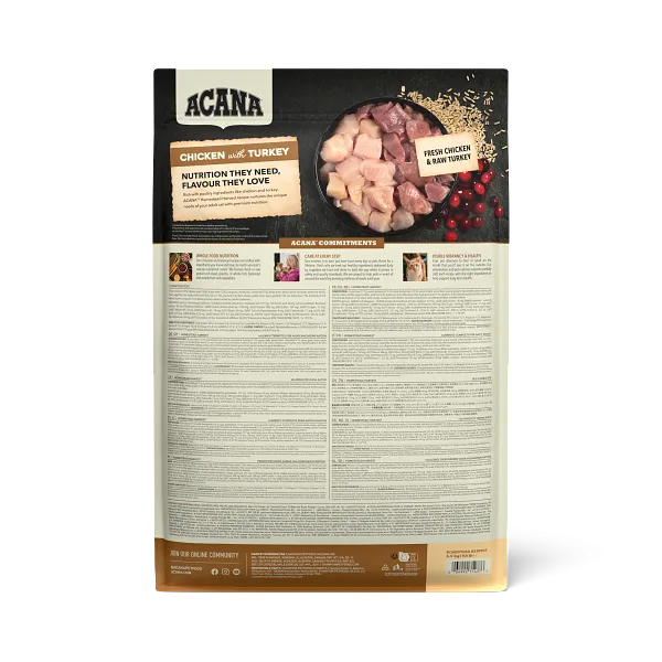 Корм ACANA HOMESTEAD HARVEST Cat (Курица, индейка) для кошек