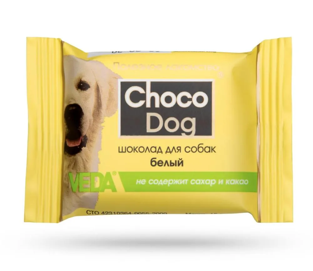 VEDA Шоколад белый "Choco Dog"