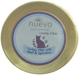 Nuevo Turkey Filet with Beef & Spirulina, 85 г