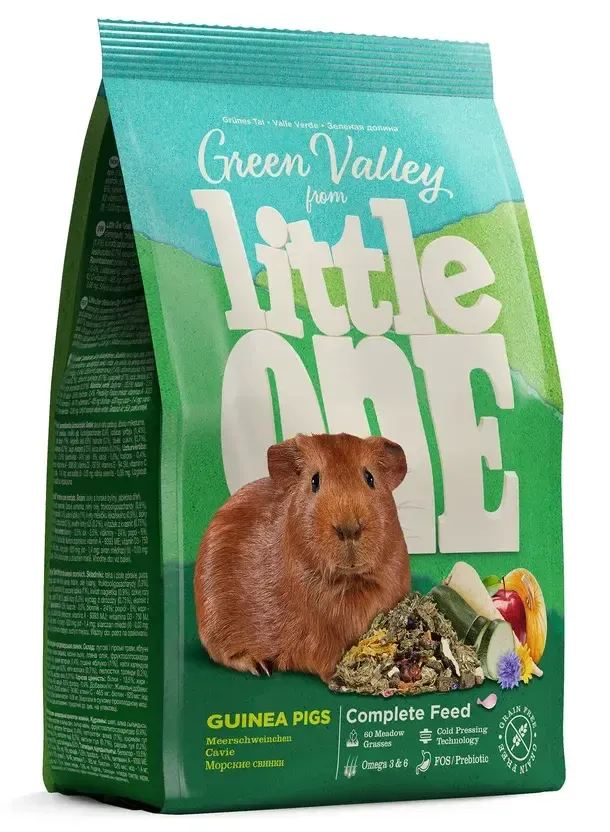 Little One Зеленая долина для морских свинок