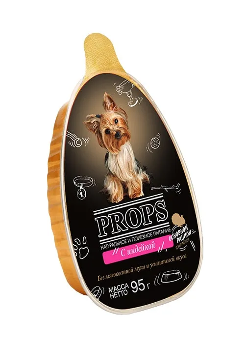 Props Корм консервированный Мясной (Индейка), 95 г