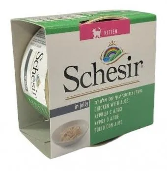 Schesir Chicken Aloe Kitten (Цыпленок, алоэ)