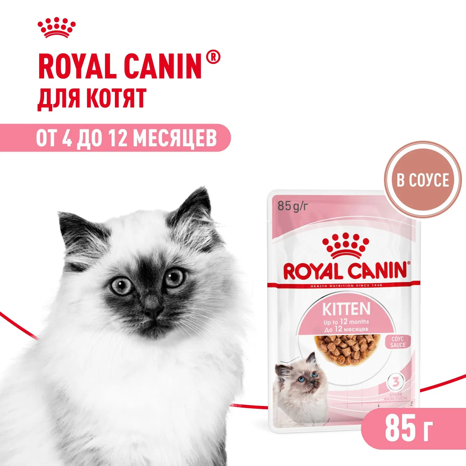 Royal Canin Kitten (соус)