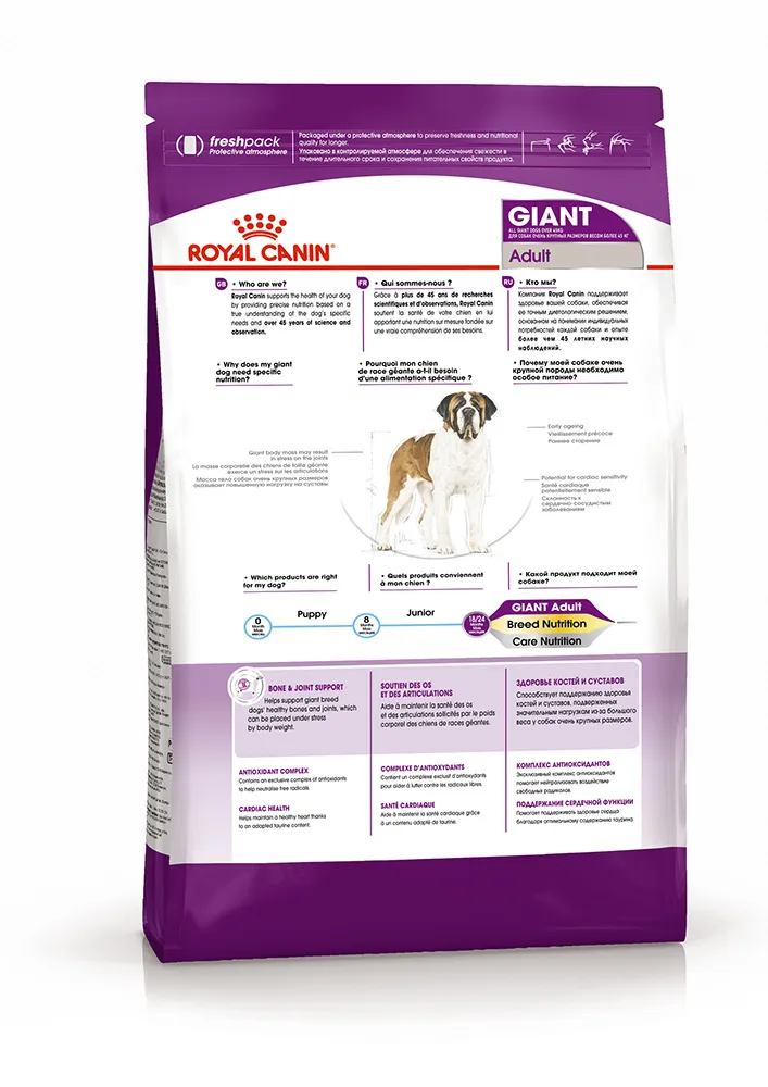 Корм Royal Canin Giant Adult для собак