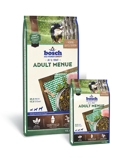 Корм Bosch Adult Menu для собак