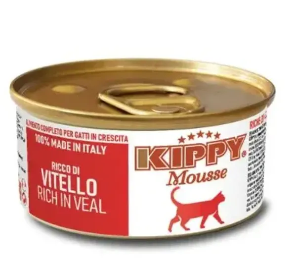 Kippy Mousse Cat Мусс с телятиной, 85 г