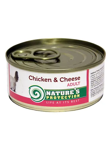 Nature"s Protection Cat Chicken & Cheese (Курица, сыр) 100 гр