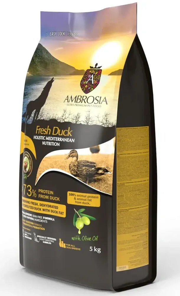AMBROSIA Mediterranean Adult All Breeds (Утка)