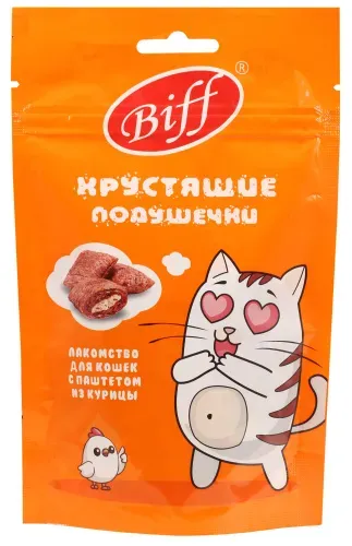 Biff Хрустящие подушечки с паштетом из курицы