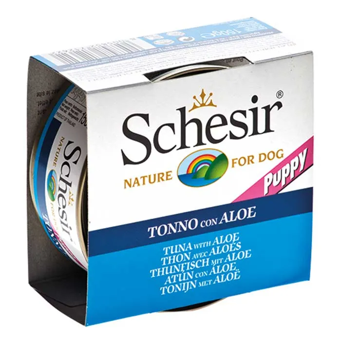 Schesir Puppy Tuna (Тунец, алоэ)