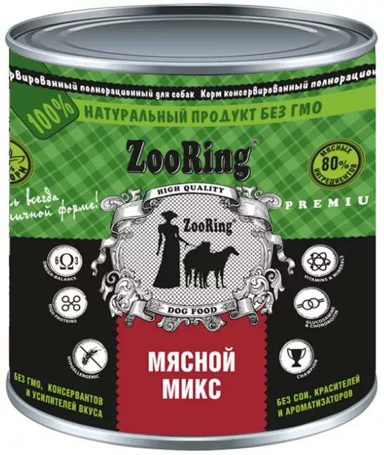 ZooRing Dog Паштет Мясной микс