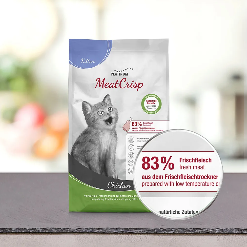 Platinum MeatCrisp Kitten (Курица)