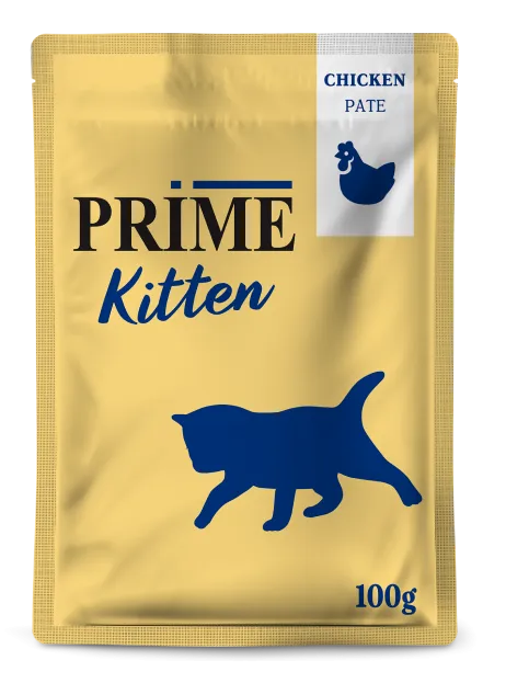 Prime Kitten Пауч (Паштет из курицы)