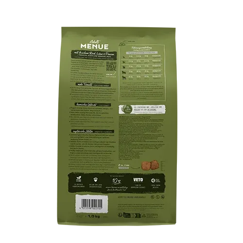 Корм Bosch HPC Menue Adult (Говядина с субпродуктами, рожью и овсом) для собак