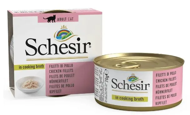 Schesir Chicken (Куриное филе в бульоне), 70 г