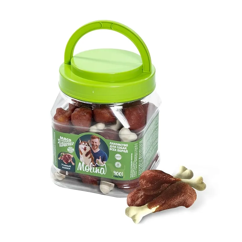 Molina Лакомство для собак Утиные ножки