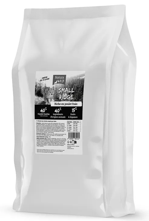 Natura Wild Small Ridge Kitten (Курица)