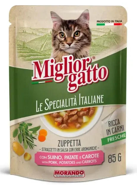 Miglior gatto Суп Le Specialità Italiane (Свинина, картофель), 85 г
