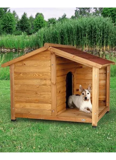 Будка для собак Trixie Natura с верандой