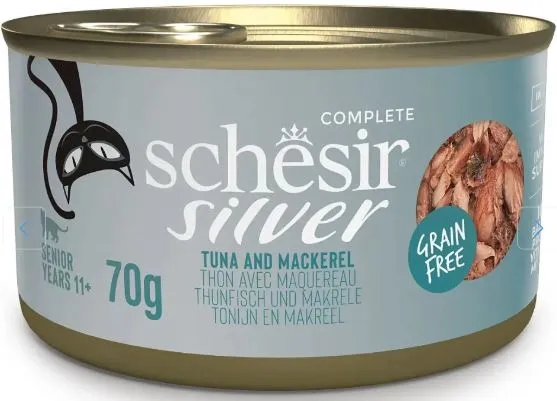 Schesir Silver (Тунец, скумбрия), 70 г