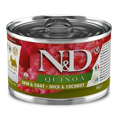 Консервы Farmina N&D Quinoa Dog Adult Mini (Утка, кокос)