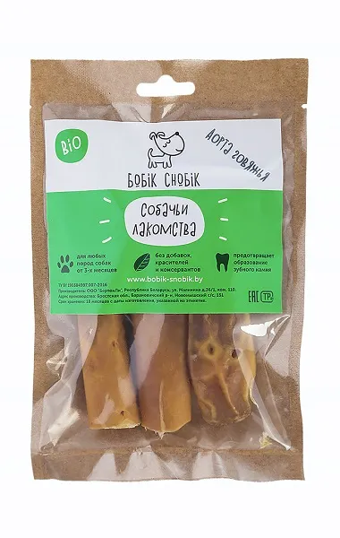 Бобик-Снобик аорта говяжья