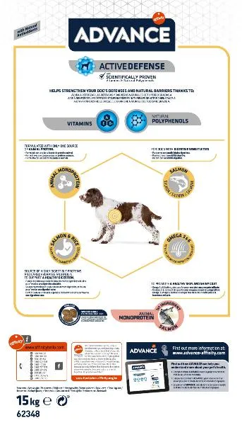 Advance Dog Sensitive (Лосось и рис)