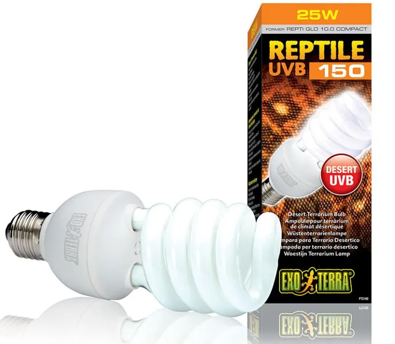 Exo Terra Лампа Reptile UVB150 former UVB10.0 Compact