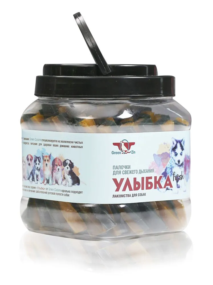 GreenQZin "Улыбка Fresh" (для свежего дыхания)