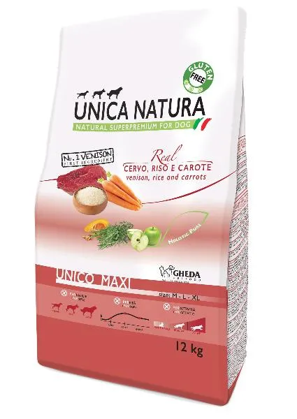 Unica Natura Unico Maxi (Оленина, рис и морковь)