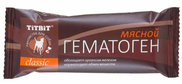 ТИТБИТ Гематоген мясной "Classic"