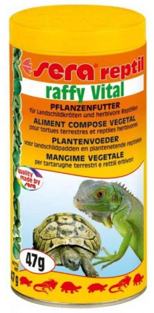 Sera Корм палочки для растительноядных рептилий "Raffy Vital"