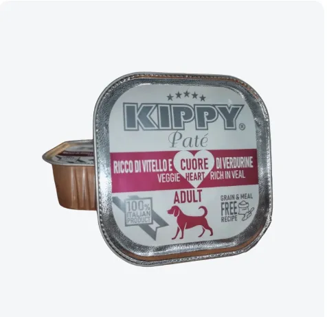 Kippy Pate Dog Паштет с телятиной и овощами, 150 г
